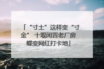 “寸土”这样变“寸金” 十堰闲置老厂房蝶变网红打卡地