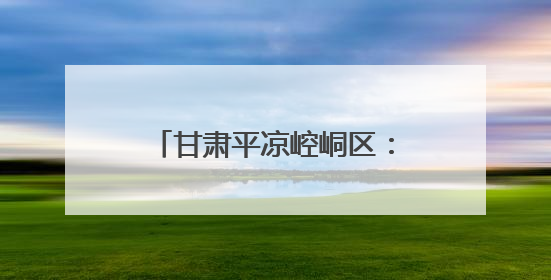 甘肃平凉崆峒区：引进蔬菜新品种 推动产业提档升级