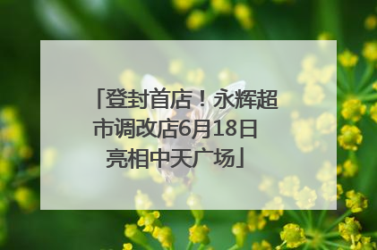 登封首店！永辉超市调改店6月18日亮相中天广场
