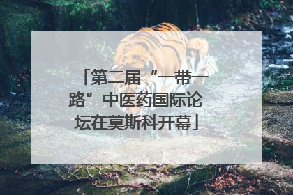 第二届“一带一路”中医药国际论坛在莫斯科开幕
