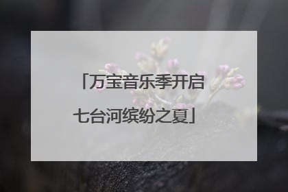 万宝音乐季开启七台河缤纷之夏