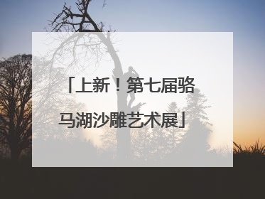 上新！第七届骆马湖沙雕艺术展