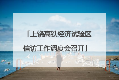 上饶高铁经济试验区信访工作调度会召开
