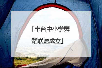 丰台中小学舞蹈联盟成立