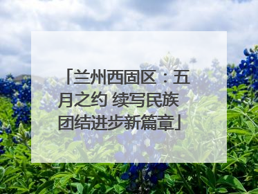 兰州西固区：五月之约 续写民族团结进步新篇章