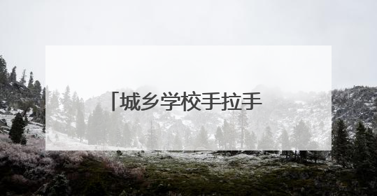 城乡学校手拉手 共庆“别样”六一