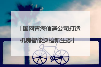 国网青海信通公司打造机房智能巡检新生态