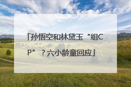 孙悟空和林黛玉“组CP”？六小龄童回应