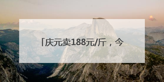 庆元卖188元/斤，今年首批黄靛菇上市了！