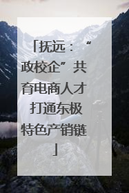抚远：“政校企”共育电商人才 打通东极特色产销链