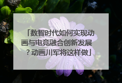 数智时代如何实现动画与电竞融合创新发展？动画川军将这样做