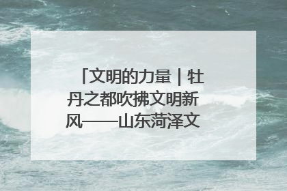 文明的力量｜牡丹之都吹拂文明新风——山东菏泽文明创建一线见闻