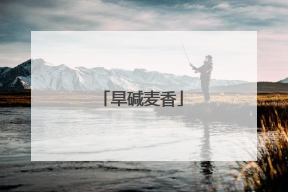 旱碱麦香