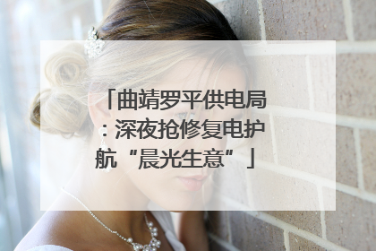 曲靖罗平供电局：深夜抢修复电护航“晨光生意”