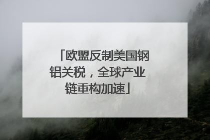 欧盟反制美国钢铝关税，全球产业链重构加速