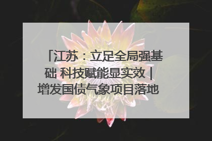 江苏：立足全局强基础 科技赋能显实效｜增发国债气象项目落地见效系列报道