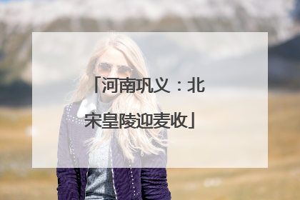 河南巩义：北宋皇陵迎麦收
