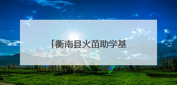 衡南县火苗助学基金会助力城关学子“坐”享新课堂