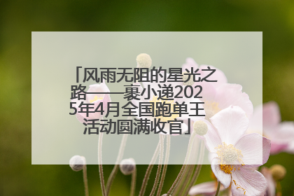 风雨无阻的星光之路——裹小递2025年4月全国跑单王活动圆满收官