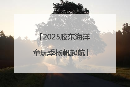 2025胶东海洋童玩季扬帆起航