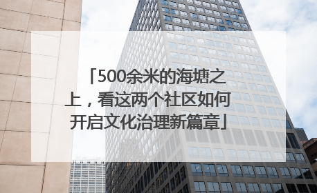 500余米的海塘之上，看这两个社区如何开启文化治理新篇章